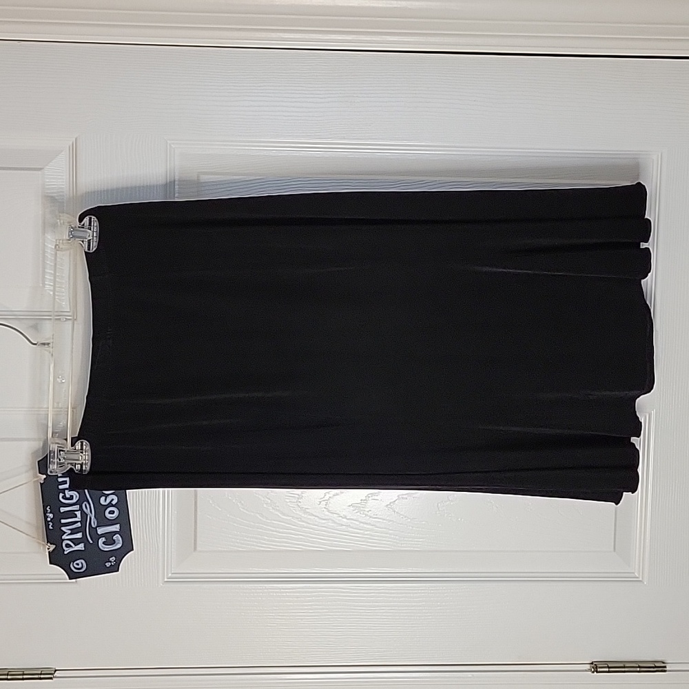 Choices Skirt Large Black Flowy Travel - Picture 3 of 4